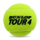 М'яч для великого тенісу DUNLOP TOUR BRILLIANCE (3шт) (у вакуумній упаковці) (DL601326) - изображение 3