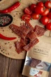Курячі чипси "ТОМАТ" 50 г, джеркі, снеки, закуски до пива ТМ МʼЯСО ЇЖ - зображення 3