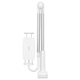 Держатель Baseus Otaku life Rotary adjustment Lazy holder Pro (Applicable for phone / ipad) серебристый - изображение 1