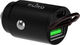 Автомобільний зарядний пристрій Puro Mini 30W Power Delivery USB-C/USB-A Black (8033830299841) - зображення 3