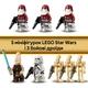 Конструктор LEGO Star Wars «Джаггернаут» Великой армии Республики 813 деталей (75413) - изображение 7