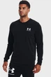 Кофта чоловіча Under Armour Rival Terry Crew SM Чорний 1370404-001 - зображення 1