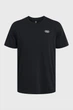 Футболка чоловіча Under Armour Hw Lc Patch MD Чорний 1382902-001 - зображення 3