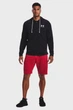 Кофта мужская Under Armour Rival Terry Lc Fz SM Чорний 1370409-001 - изображение 2