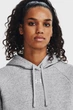 Кофта женские Under Armour Ua Rival Fleece Hoodie XS сірий 1379500-013 - изображение 4