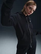 Толстовка на молнии на флисе с капюшоном женская Nike W Nsw Phnx Flc Std Fz Hdy HJ0995-010 XL Черная (0197860177567) - изображение 5