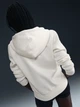Толстовка на молнии на флисе с капюшоном женская Nike W Nsw Phnx Flc Std Fz Hdy HJ0995-133 S Молочная (0197860184879) - изображение 7