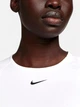 Спортивный топ для фитнеса женский Nike Nike Pro Df 365 Crop Ls FV5484-017 M Белый (0198482946302) - изображение 4