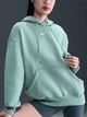 Худи на флисе оверсайз женское Nike W Nsw Phnx Flc Os Po Hoodie DQ5860-017 XL Мятное (0198485016613) - изображение 6