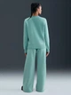 Спортивные штаны на флисе женские Nike W Nsw Phnx Flc Hr Pant Wide 2 IH1011-017 XS Мятные (0198482168490) - изображение 4