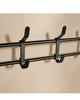Вішалка підлогова стійка для одягу та взуття металева GTM Clothes Rack 172 х 60 х 26 см Стелаж з полицями для взуття та гачками Black - зображення 7
