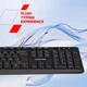Комплект (Клавиатура и мышь) Canyon SET-W01 Keyboard+Mouse Wireless Black (CNE-HSETW01) - изображение 9