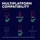 Геймпад Trust GXT 735G Mylox Wireless mobile Gaming Controller BT Grey (25649_TRUST) - изображение 9