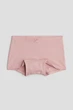 Трусики-боксеры однотонные для девочки H&M 0688916-153 134-140 см (8-10 years) Розовый - изображение 1