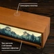 Ночник-панорама "Ночной лес", лакированное дерево (LED, Аккумулятор, USB Type-C) - изображение 3