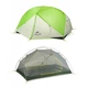 Намет двомісний туристичний з футпринтом Naturehike Mongar 2 Silicone 20D Green - зображення 4