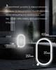 Розумне освітлення RGB настільний розумний світильник-нічник Smart LED Tuya, портативна лампа з Bluetooth/Wi-Fi, керування голосом Alexa/Google, віддалений доступ, додаток на Android/iOS - зображення 13