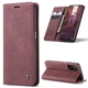 Чехол-книжка CaseMe из нубука для Xiaomi Redmi Note 11/11s Бордовый - изображение 2