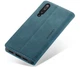 Чехол-книжка CaseMe из нубука для Xiaomi Mi 9 Бирюзовый - изображение 5