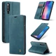 Чехол-книжка CaseMe из нубука для Xiaomi Mi 9 Бирюзовый - изображение 6