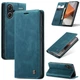 Чехол-книжка CaseMe из нубука для Xiaomi Redmi Note 13 Pro+ 5G Бирюзовый - изображение 6