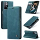 Чехол-книжка CaseMe из нубука для Xiaomi Redmi Note 11S 5G Бирюзовый - изображение 2