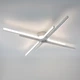 Люстра светодиодная с пультом ESLLSE ESTA 70 Вт 4L 770x60 мм Белая - изображение 1