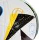 М'яч футбольний Adidas Euro24 Fussballiebe League IN9367 розмір 5, біло-чорний - изображение 3