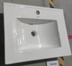 Раковина мебельная Mixxus Premium CUBIC-1501 610х460х170mm с отверстием под смеситель и переливом ( - изображение 6