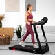 Беговая дорожка Hop-Sport HS-1000LB Wind красный - изображение 2