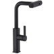 Змішувач для кухні з висувним виливом Mixxus Premium HAMMER 014 BLACK (MI6954) - зображення 1