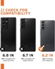 Чехол противоударный UAG Lucent (Original) для Samsung Galaxy S21 (G991) Ice Прозрачный 21281N314343 - зображення 11