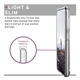 Чехол противоударный UAG Lucent (Original) для Samsung Galaxy S21 (G991) Ice Прозрачный 21281N314343 - зображення 13
