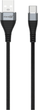 Кабель Standart USB Type-A – USB Type-C 1.2 м Grey (GT-RH016 grey) - зображення 1