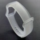 Ремешок силиконовый для Mi Smart Band 8 Active / Redmi Smart Band 2 прозрачный матовый Белый (mrk3531) - изображение 3