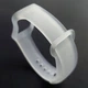 Ремешок силиконовый для Mi Smart Band 8 Active / Redmi Smart Band 2 прозрачный матовый Белый (mrk3531) - изображение 4