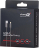 Кабель Standart USB Type-A – Lightning 1 м Black (GT-XG111-blk-1m) - зображення 2
