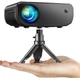 Портативный мини-проектор Full HD 1080P с WiFi и стереозвуком черный - изображение 1