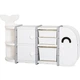 Дитячий стелаж Mealux Swimo White (арт. KD-E017 White) - изображение 1