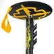Кальян Kohana Nitro Black and Yellow 50 см, нержавеющая сталь, агрессивный дизайн, комплект - изображение 2