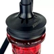 Кальян Kohana Zahra 40 см, Black Red, нержавіюча сталь, комплект - зображення 2