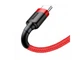 Кабель для быстрой зарядки Baseus Cafule Cable USB to Type-C 2A 2м (CATKLF-C09) Red - изображение 3