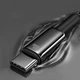 Кабель Baseus Tungsten Gold Fast Charging Data USB-A to Type-C 100 Вт 1 м Black (CAWJ000001) - изображение 8