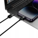 Кабель Baseus CAXS000001 StarSpeed 3в1 Fast Charging USB MicroUSB/Lightning/Type-C 3.5A 1.2m black - изображение 7