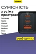 Мощное зарядное устройство GaN5 Pro 65W Baseus 1xUSB-A + 2xType-C (CCGP120201) Black - изображение 3