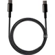 Кабель Type-C/Type-C BASEUS Tungsten Gold Fast Charging 100см CATWJ-01 PD2.0 100W 5A Black - изображение 5
