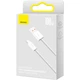 Кабель зарядный Baseus Dynamic Series USB to Type-C 100W 1м White (CALD000602) - изображение 2