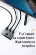 Разветвитель HDMI Baseus Matrix Splitter Space Grey (CAHUB-BC0G) [126871] - изображение 7