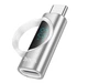 Переходник Hoco UA32A 60W Type-C male to Lightning female display adapter Silver - изображение 3