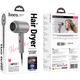 Фен для волосся Hoco HP13 Hot and cold air (1600W) Rose Red - зображення 2